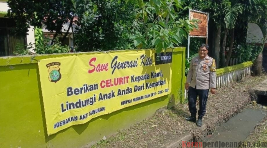 Kepolisian Republik Indonesia Gencar Pasang Spanduk Himbauan Mencegah Tindak Kriminal