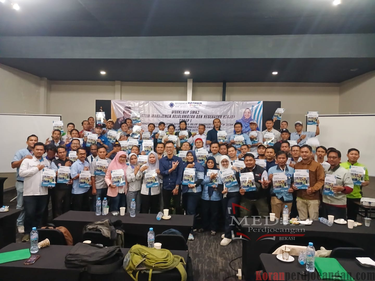 Gelar Workshop SMK3, PC SPEE FSPMI Bekasi Hadirkan Narasumber dari Kemnaker RI