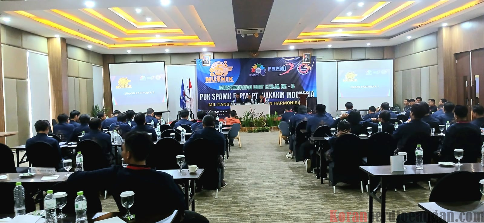 Cecep Bin Mansur Kembali Terpilih Menjadi Ketua dalam Musnik 5 PUK SPAMK FSPMI PT. Nakakin Indonesia