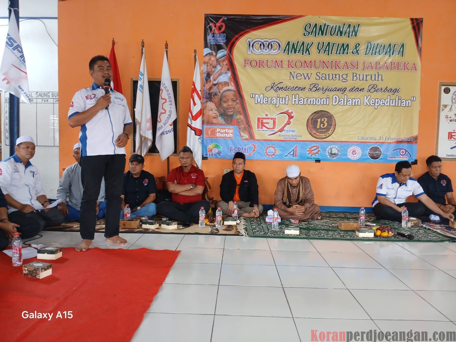 Forum Komunikasi Jababeka Santuni 1000 Anak Yatim dan Dhuafa