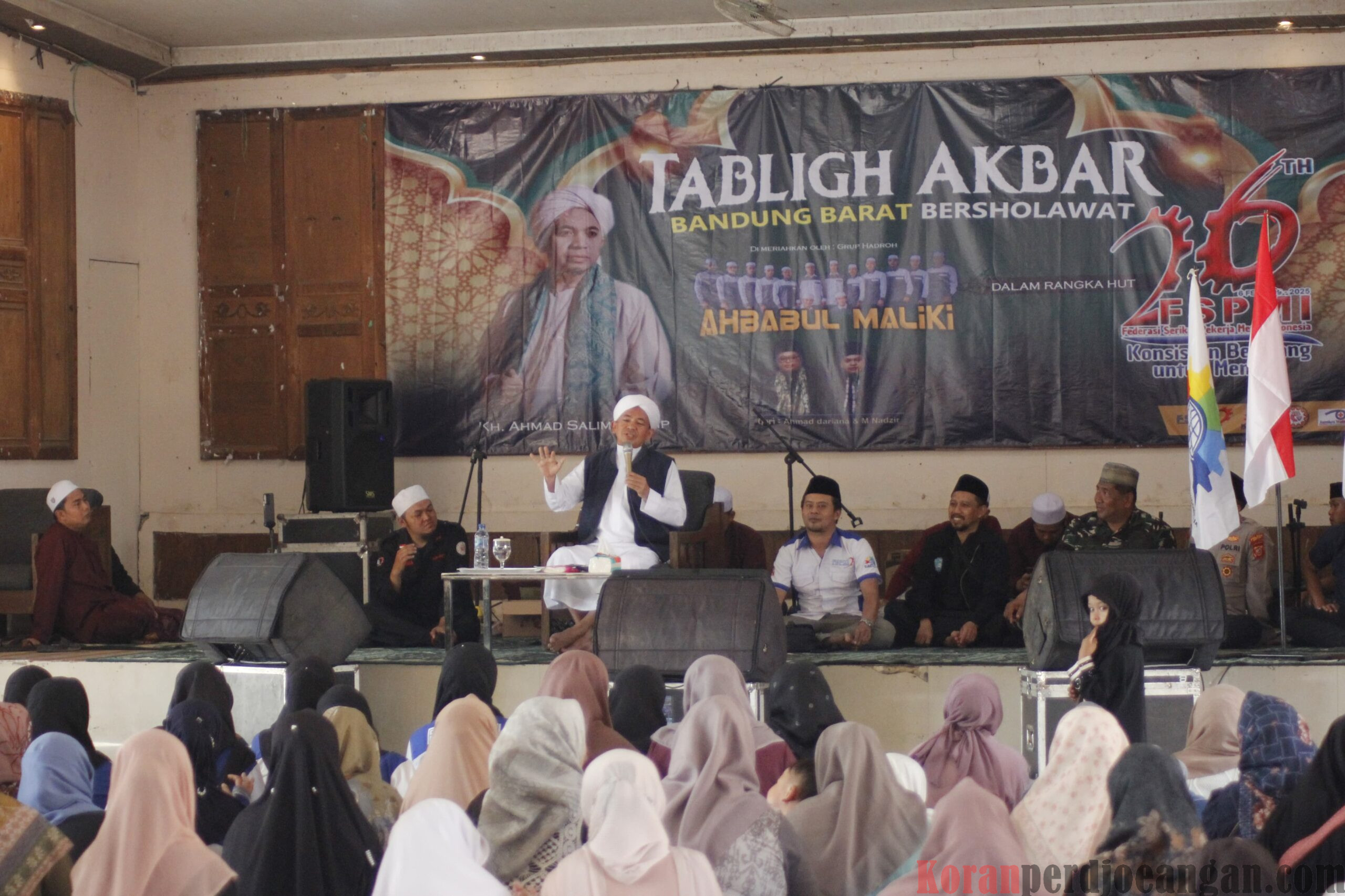 Memperingati HUT FSPMI Ke 26 Tahun, Bandung Barat Bersholawat