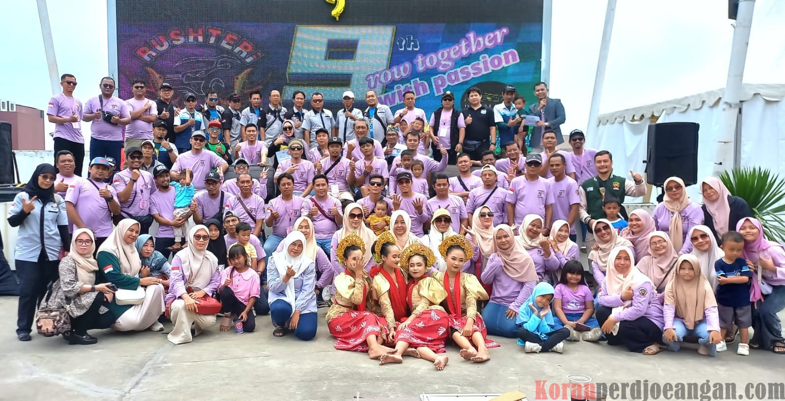 Usia Rushteri Region Pusaka Bertambah 1 Tahun, Gelar Tasyakuran di Karawang