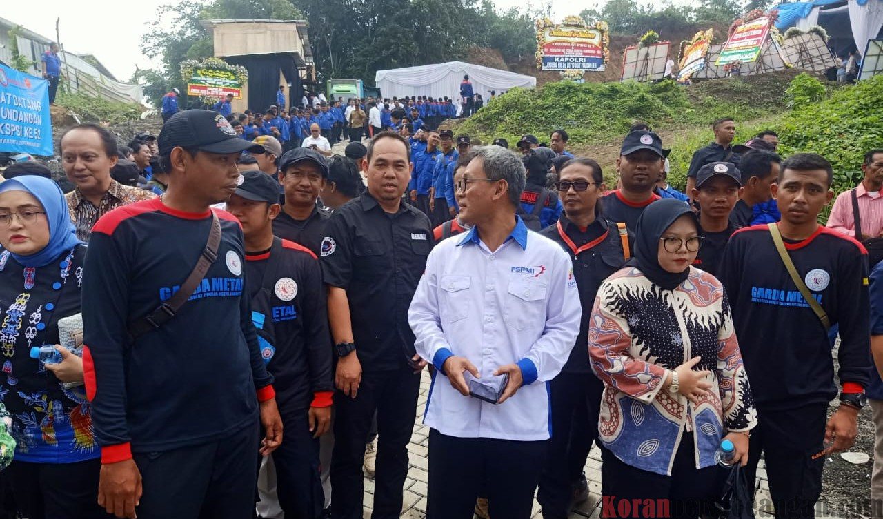 HUT ke-52 KSPSI: Kehadiran Para Pimpinan Buruh, Bagaikan Sapu Lidi