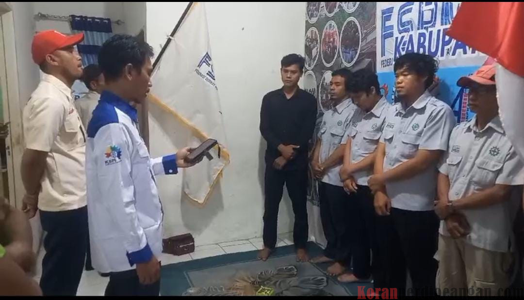 Sektor Logam FSPMI Serang Tambah PUK Baru