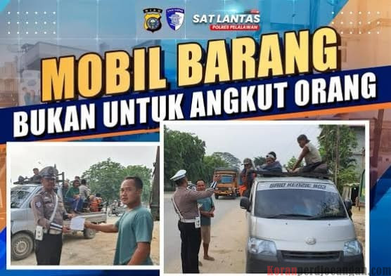 KC FSPMI Pelalawan Dukung Polres dan Dishub Tertibkan Truk Angkut Karyawan