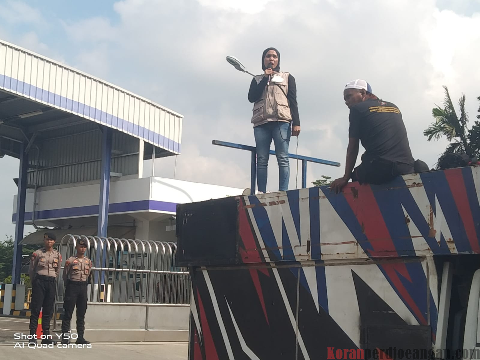 Serikat Pekerja FSPMI PT. YMMA Ucapkan Terima Kasih kepada Massa Solidaritas