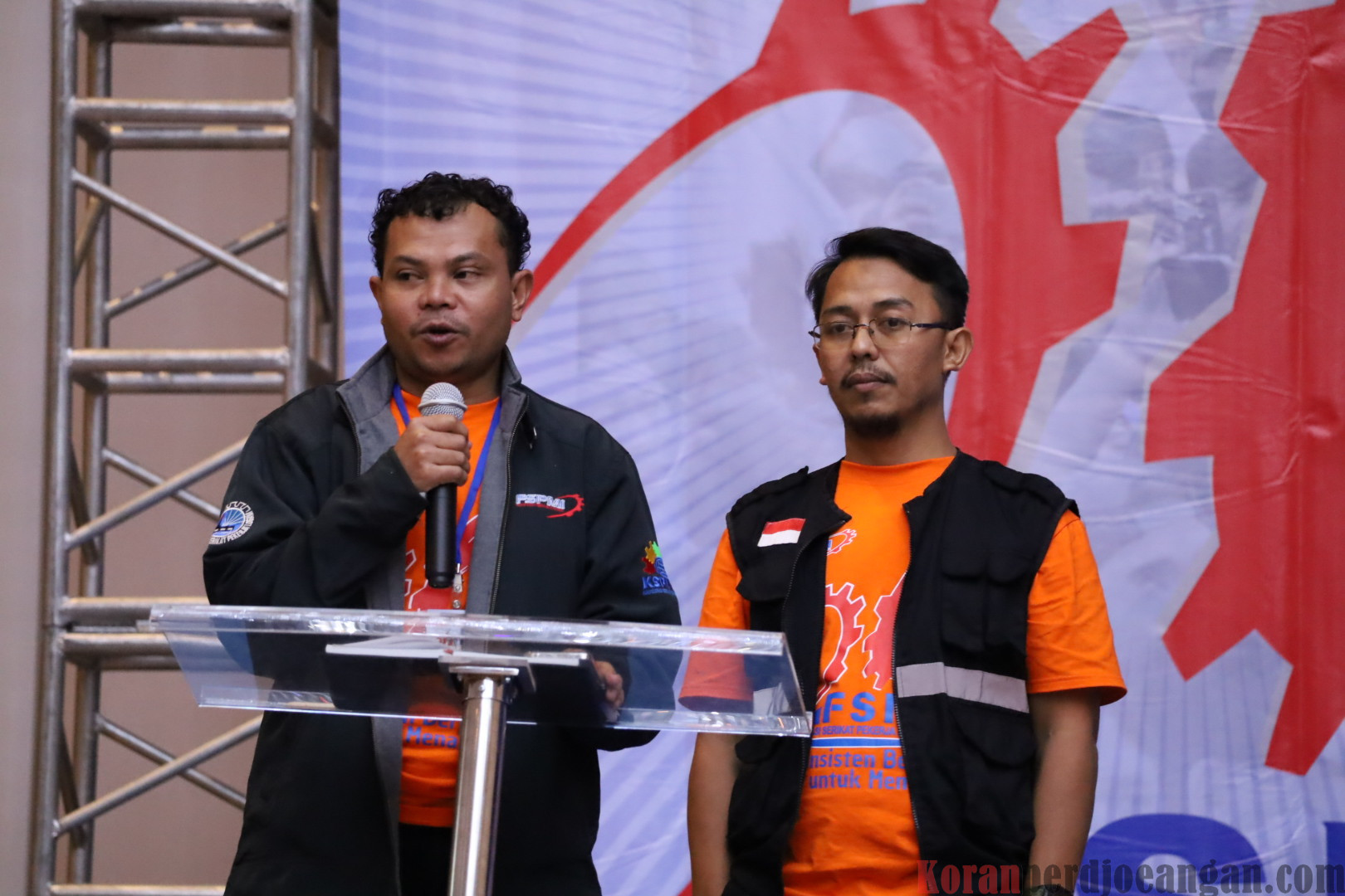 Delegasi SPL FSPMI Morowali Sampaikan Laporan dalam Rapim 2025