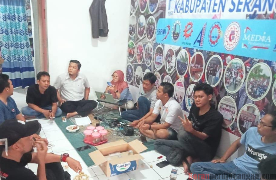 Sambut HUT FSPMI 26 tahun, FSPMI Serang Gelar Konsolidasi