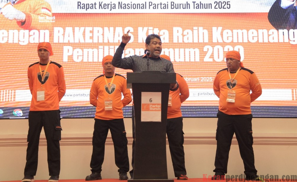 Partai Buruh Gelar Rakernas II Tahun 2025: Dengan Rakernas Kita Raih Kemenangan Pemilu 2029