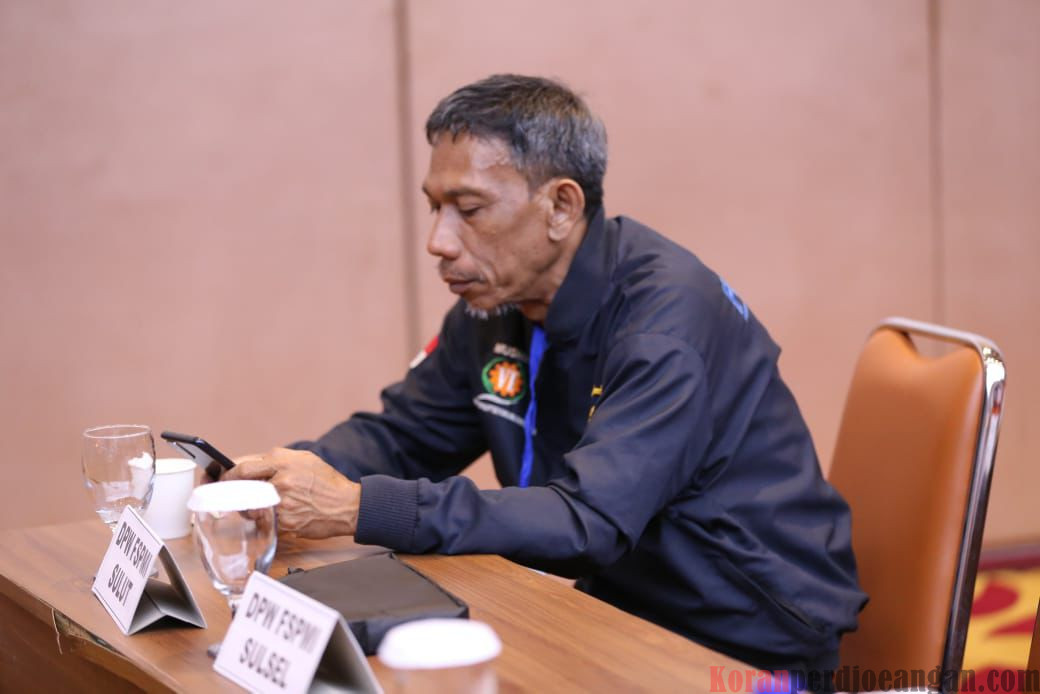 Pasca Mengikuti SESPIM dan RAPIMNAS FSPMI, Ketua DPW FSPMI Sul Sel Lanjut Mengikuti Kegiatan RAKERNAS II PARTAI BURUH