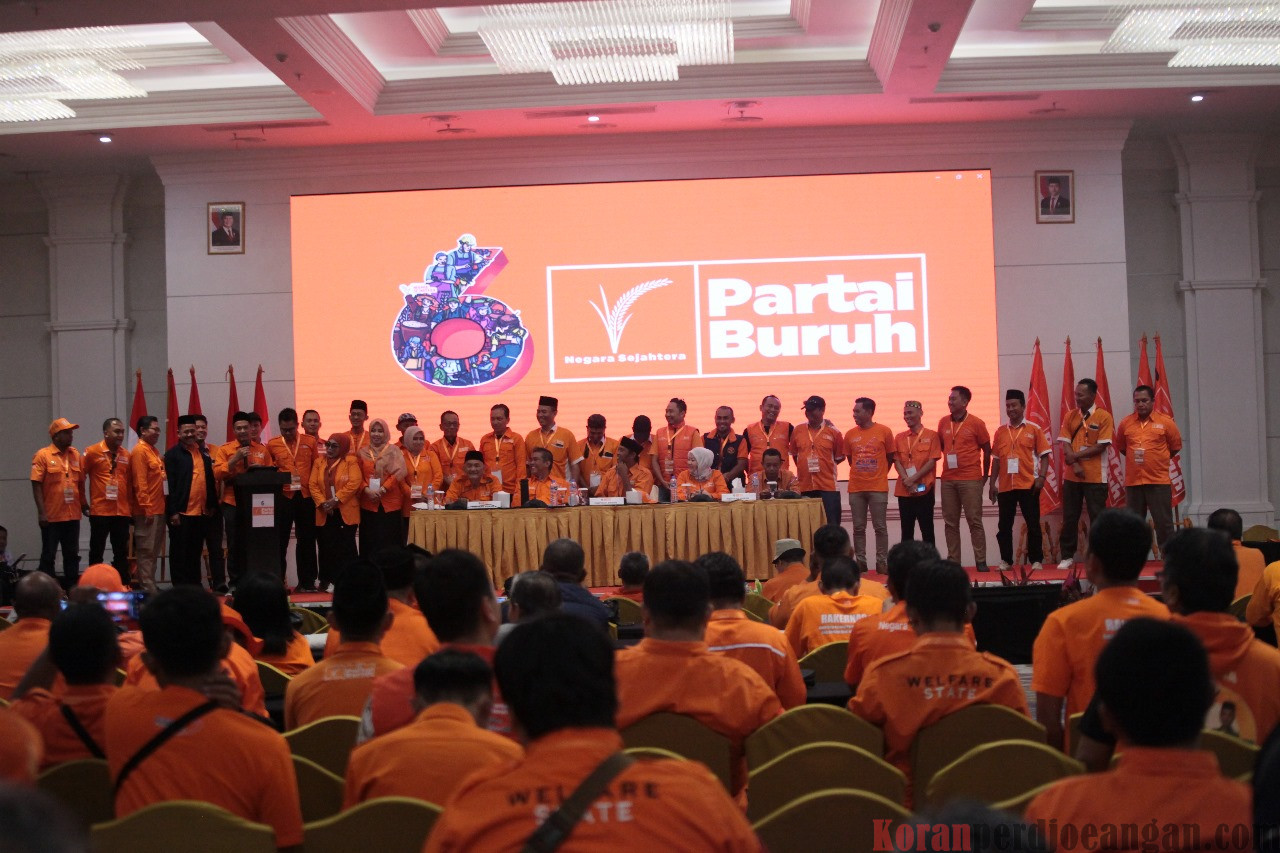 Hari Terakhir Rakernas II Partai Buruh, Kongres Akan di Gelar di Jawa Timur