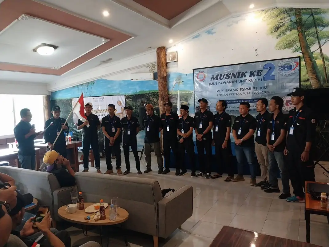 Momen Musnik 2 PUK SPAMK-FSPMI PT Kyokuto Indomobil Manufacturing Indonesia