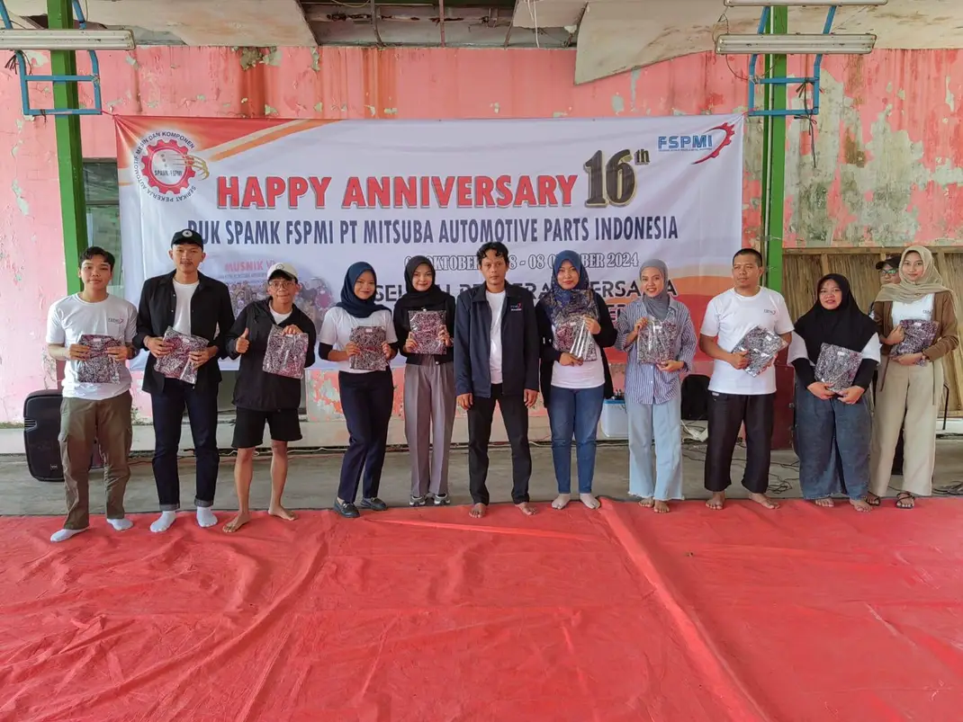 26 Tahun FSPMI, Ketua PUK PT MAPI: Terus Istiqomah dalam Perjuangan Membela Kaum Buruh