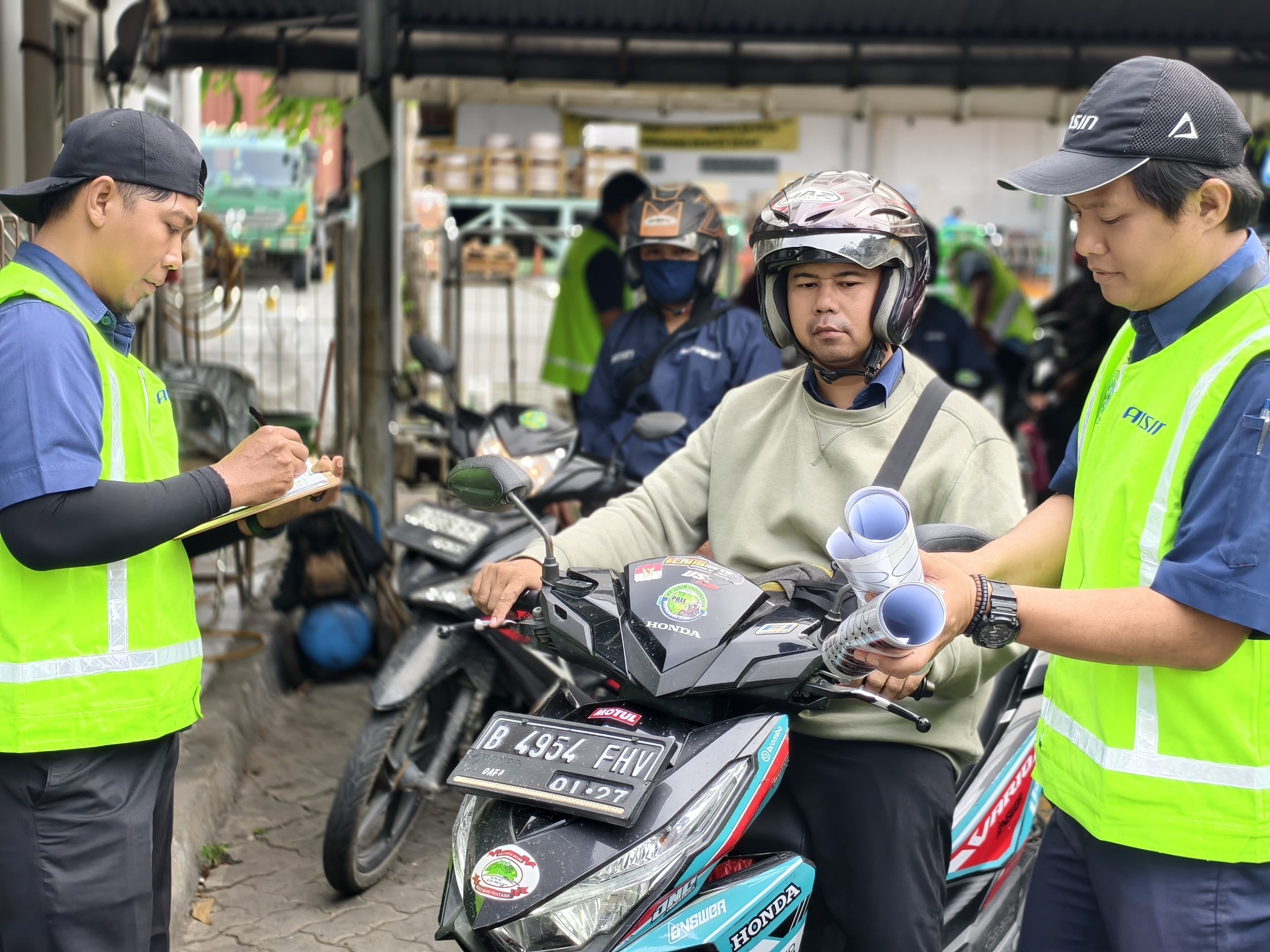 Serikat Pekerja FSPMI PT Aisin Indonesia Serius dalam Hal K3 : Sidak Tahunan Kendaraan, Pastikan Keamanan Karyawan