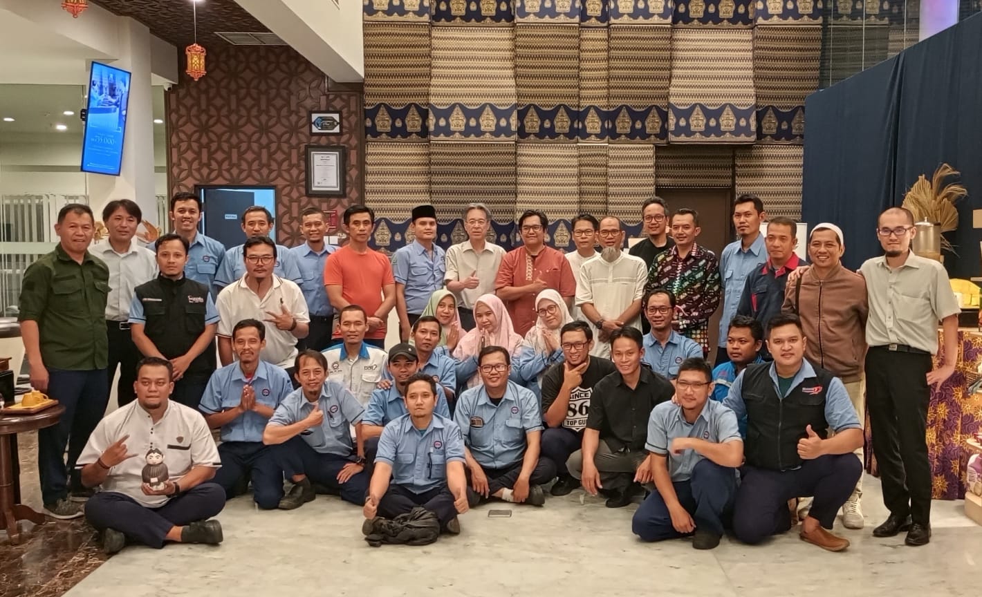 Buka puasa bersama Pengusaha dan Pengurus PUK PT. NT Piston Ring Indonesia Sebagai Salah Satu Bentuk Hubungan Industrial yang Harmonis