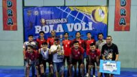 Tim PT. ZET Harus Puas Juara 2 dalam Turnamen Bola Voli Ramadan Cup 2025
