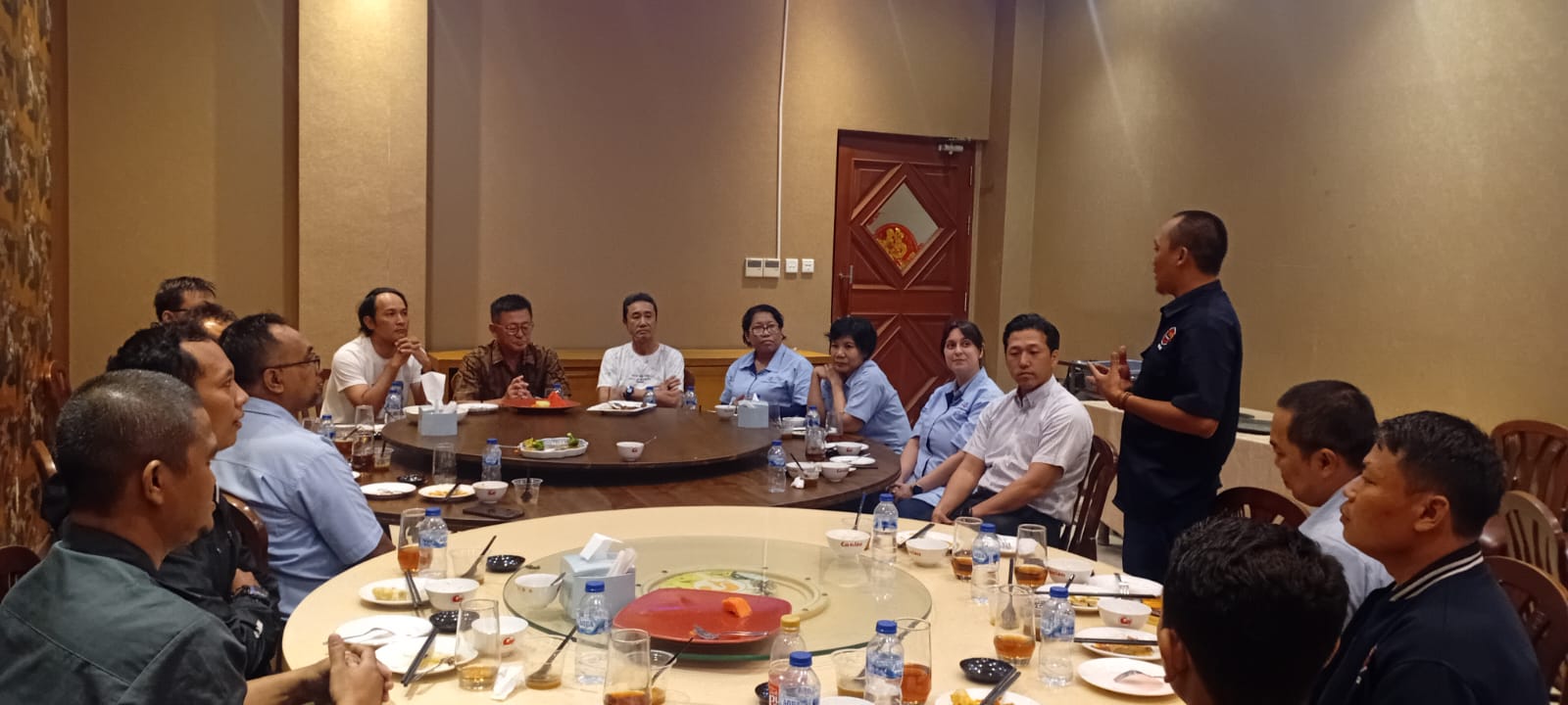 Manajemen Undang Pengurus PUK SPAMK FSPMI Maruhachi Indonesia Berbuka Puasa Bersama