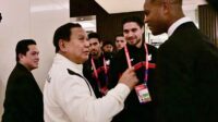 Presiden Prabowo Nonton Langsung Pertandingan Indonesia Vs Bahrain di Stadion Gelora Bung Karno
