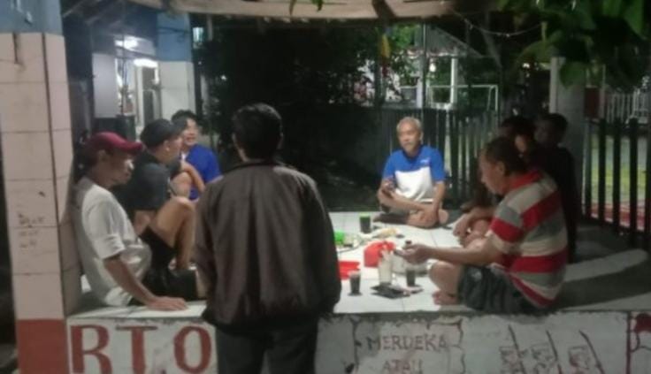 Tim PAM Lebaran RT007/08 Asri Pratama Mulai Lakukan Pengamanan Lingkungan