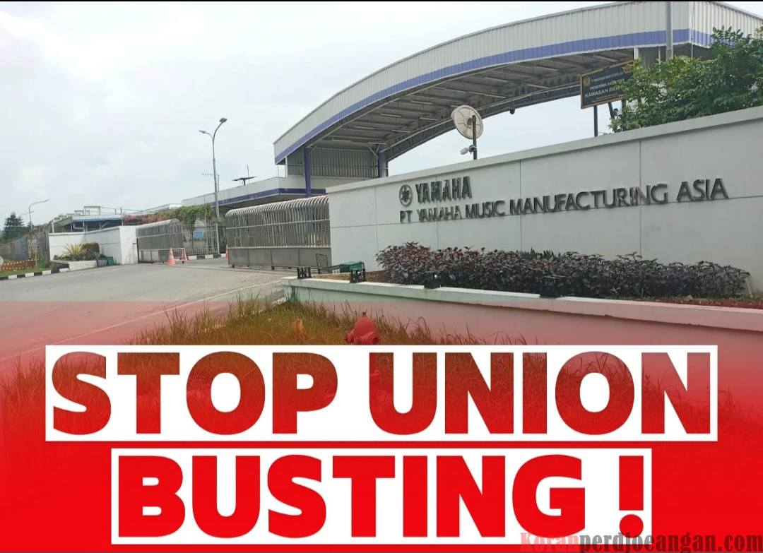 Janji Palsu Presiden Direktur PT. Yamaha Music Manufacturing Asia Picu Kemarahan Buruh Bekasi