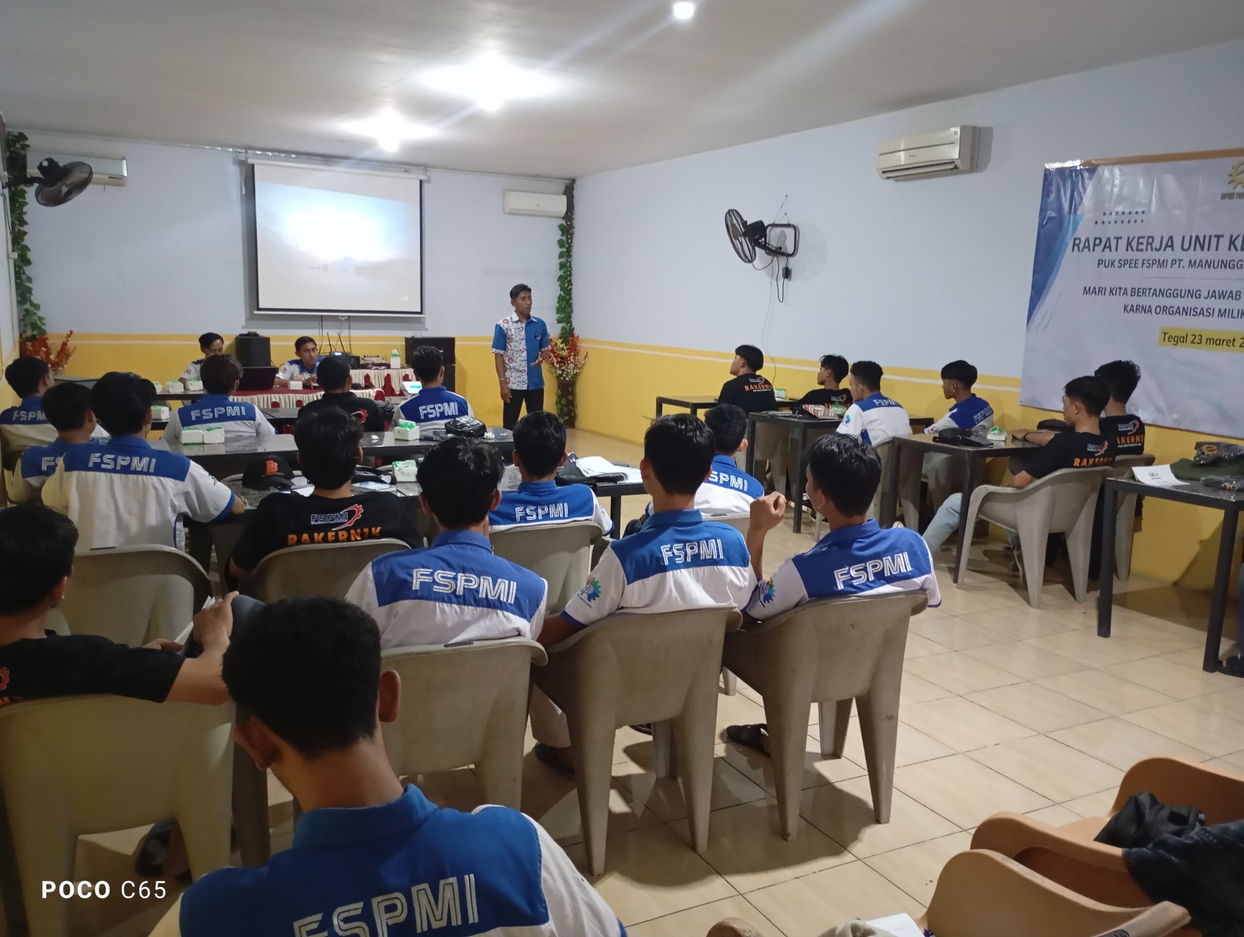 PUK SPEE FSPMI PT Manunggal Kabel Indonesia Gelar Rakernik Pertama