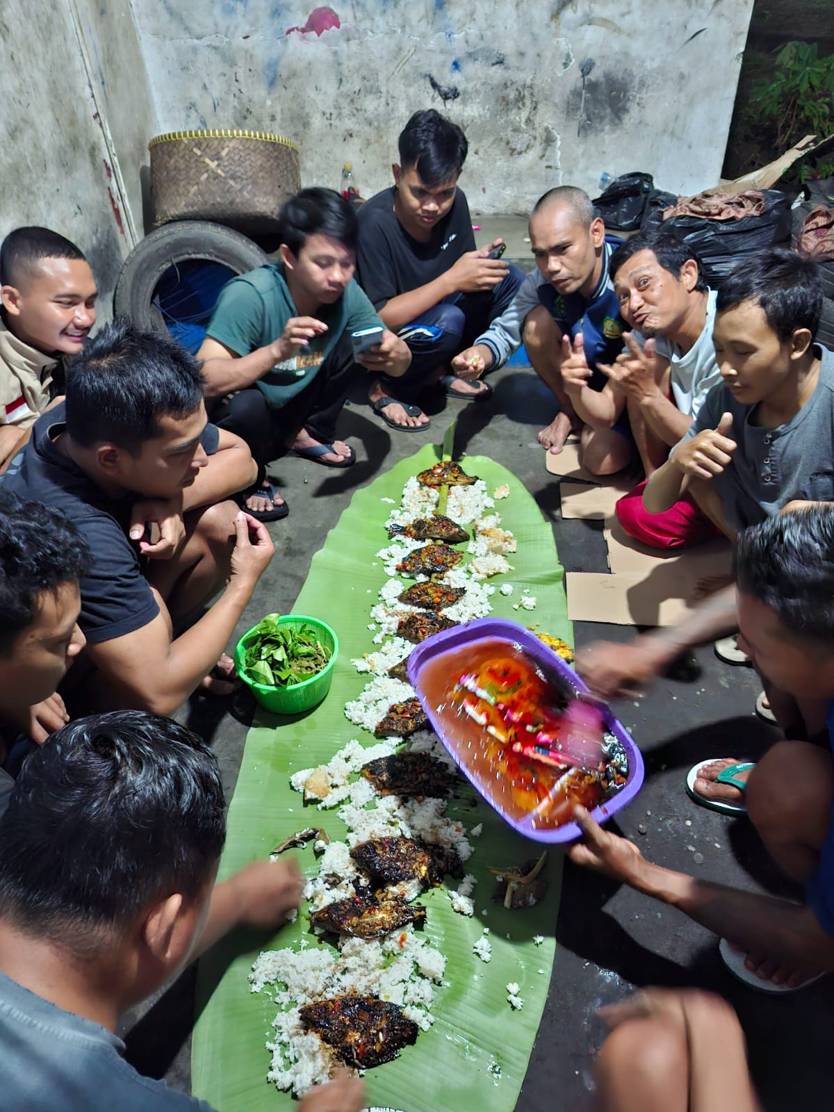 Forum 0502 Batulawang Gelar Kegiatan Kebersamaan “Ngliwet Bareng”