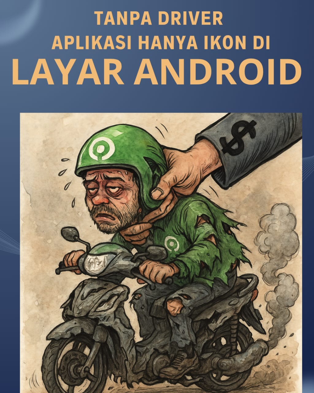 Potongan Gojek Terhadap Driver Dinilai Tidak Manusiawi