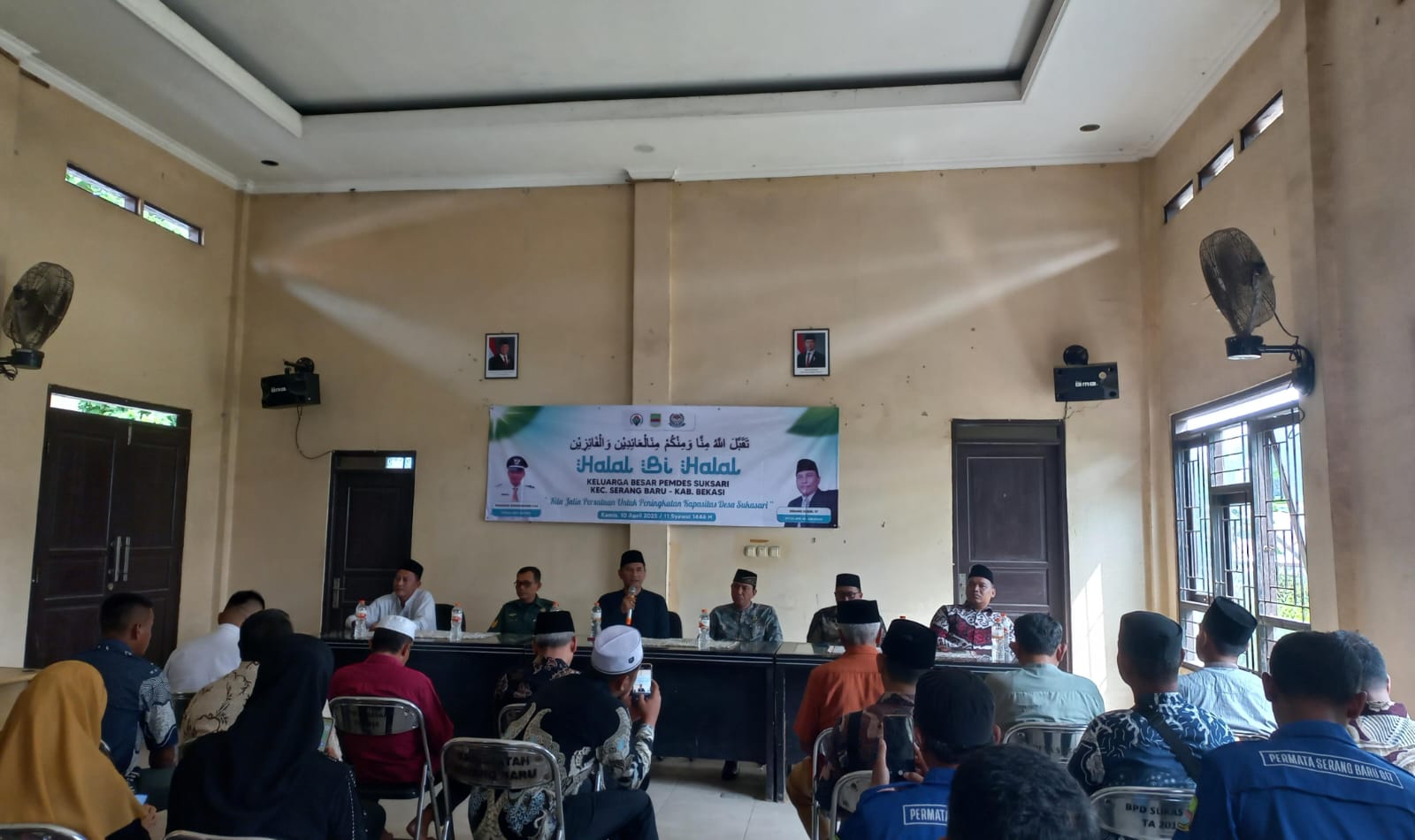 Pemdes Sukasari Adakan Halal Bi Halal Bersama Ketua RT Dan Ketua RW