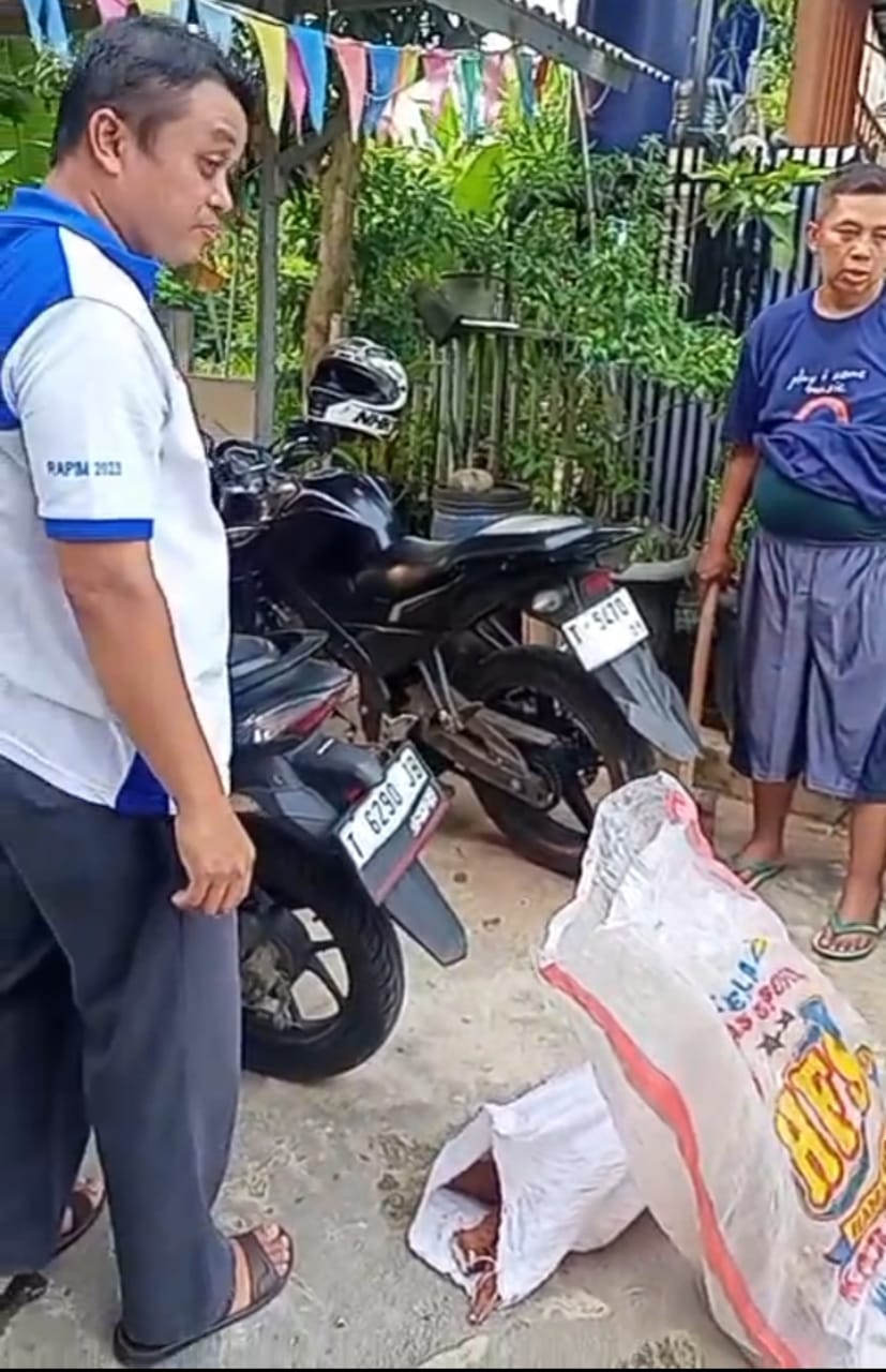 Dukung Ketahanan Pangan, Pengurus FSPMI Purwakarta Tanam Singkong