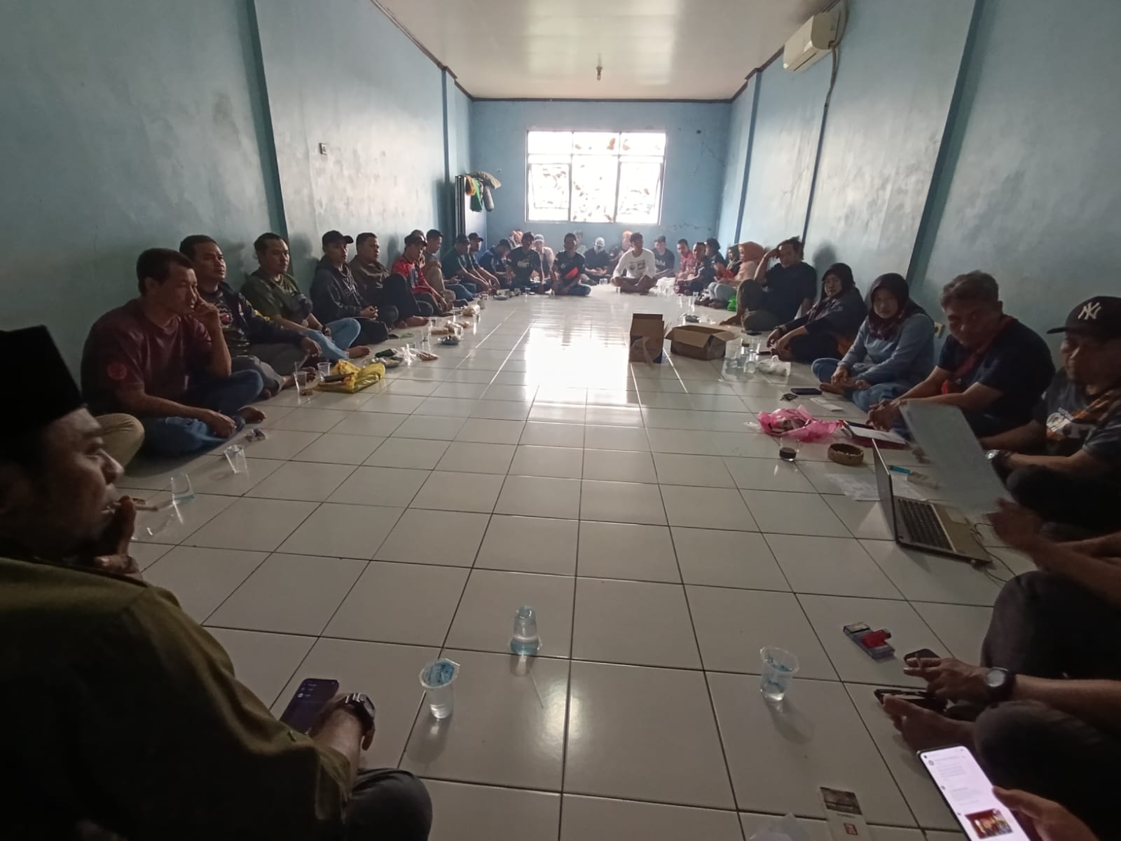 Jelang Latsar II Garda Metal Tangerang Raya, All Panitia Adakan Rapat Pemantapan Sekaligus Halal Bihalal