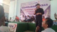 Sekretaris Umum PP SPL FSPMI Sampaikan Orasi Dalam Konsolidasi Akbar Buruh Bekasi