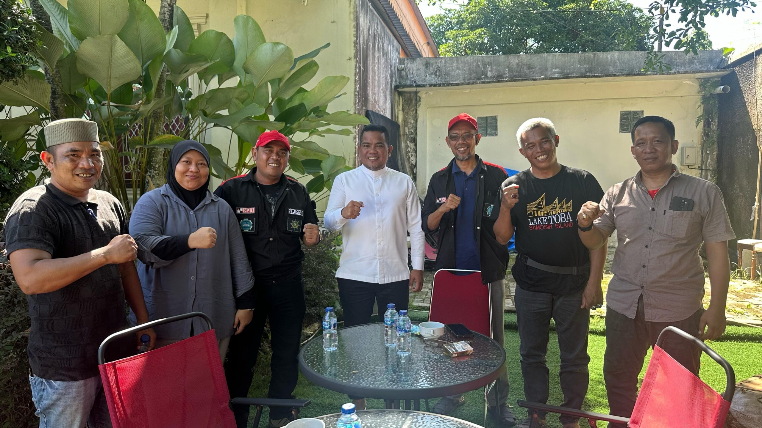 Silaturahmi DPW FSPMI dan DPW KPBI ke Rumah Dinas Bupati Pelalawan, Bahas Kunjungan Wamenaker
