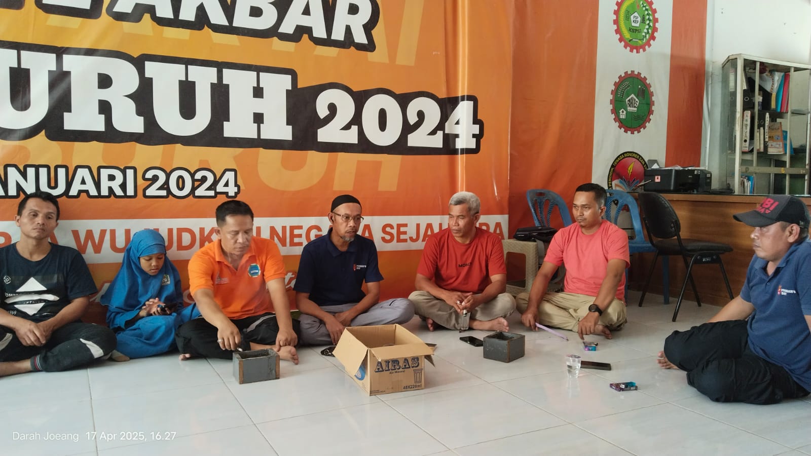 FSPMI dan KPBI Riau Gelar Rapat Koordinasi Persiapan Aksi May Day 2025