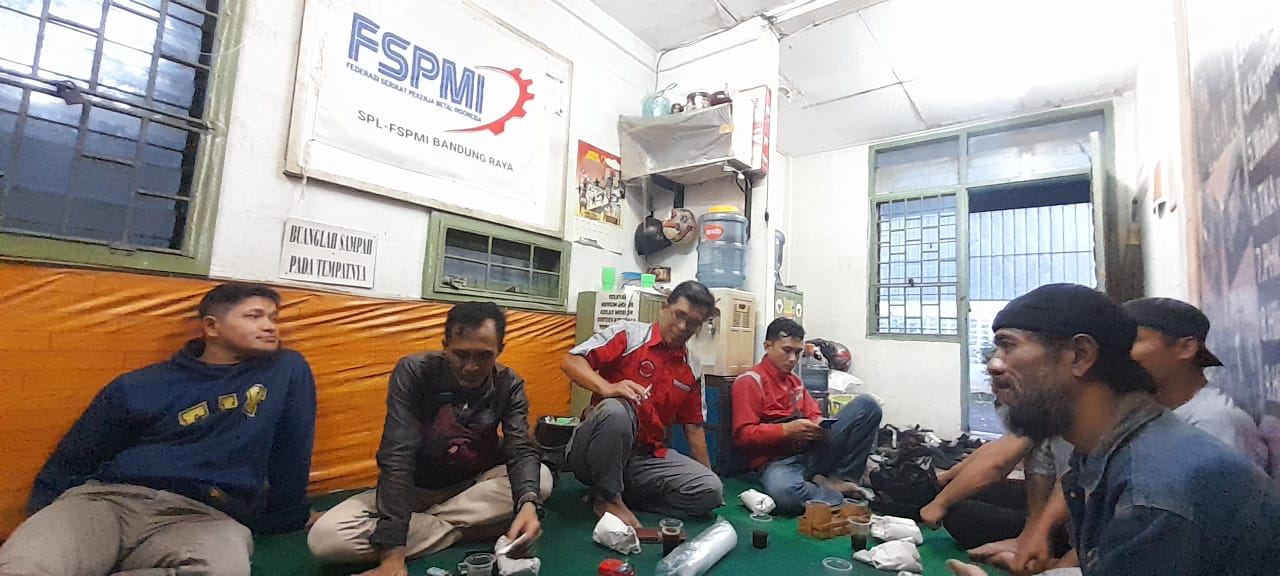 Peringati May Day, FSPMI Logam Bima Cimahi Siap Boyong Anggota ke Jakarta