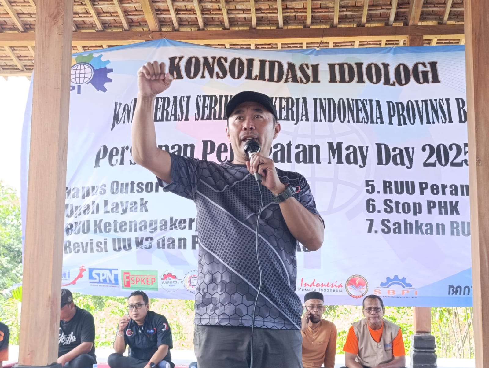 Persiapan May Day 2025, FSPMI Adakan Konsolidasi Bersama KSPI Banten