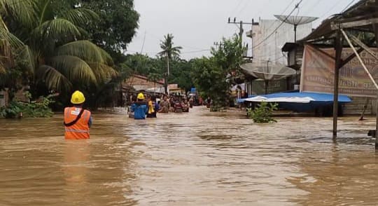 Sering Terdampak Banjir, Begini Kata Kades Pasar Ujung Batu