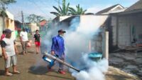 Cegah Demam Berdarah Bertambah, Warga Perumahan Taman Edelweis Adakan Giat Fogging