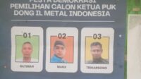 PUK SPL FSPMI PT. Dong Il Metal Indonesia Gelar Pemilihan Ketua Periode 2025-2029