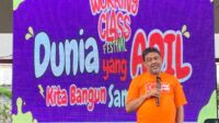 Presiden Partai Buruh Said Iqbal Hadiri Festival Kelas Pekerja