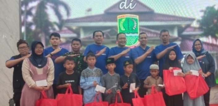 Peringati May Day 2025, KBPP Karawang Gelar Bakti Sosial Donor Darah dan Santunan Anak Yatim