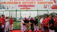 Manajemen Bersama Serikat Pekerja FSPMI PT. Musashi Resmikan Sarana Olah Raga untuk Karyawan