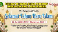 RW 08 Asri Pratama Ucapkan Selamat Tahun Baru Islam 1 Muharram 1447 H RW 08 Asri Pratama Ucapkan Selamat Tahun Baru Islam 1 Muharram 1447 H
