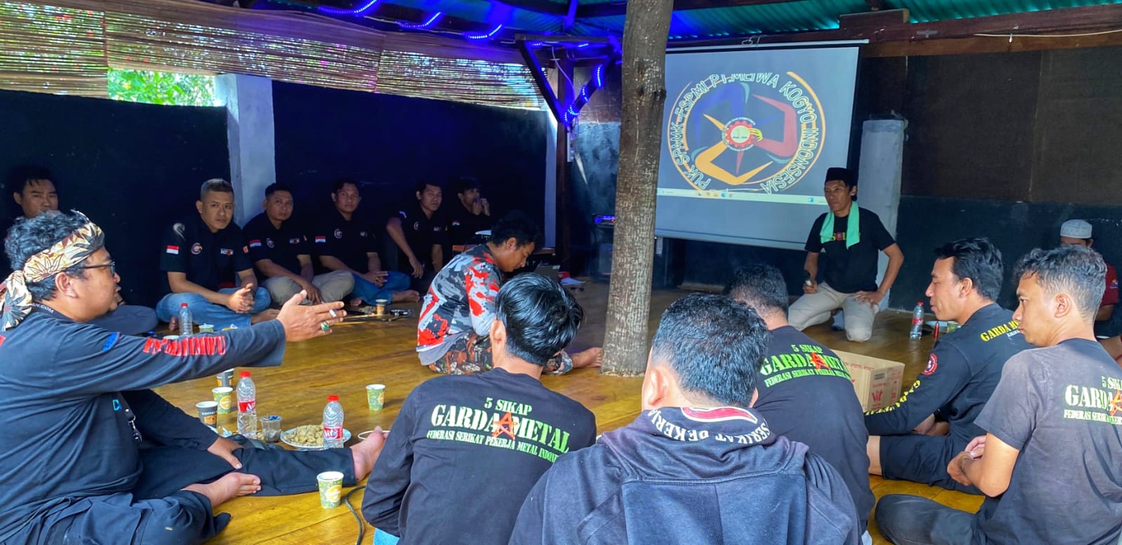 PUK SPAMK FSPMI PT. Meiwa Kogyo Indonesia Bersama Garda Metal Adakan Rapat Koordinasi (Rakor) Organisasi