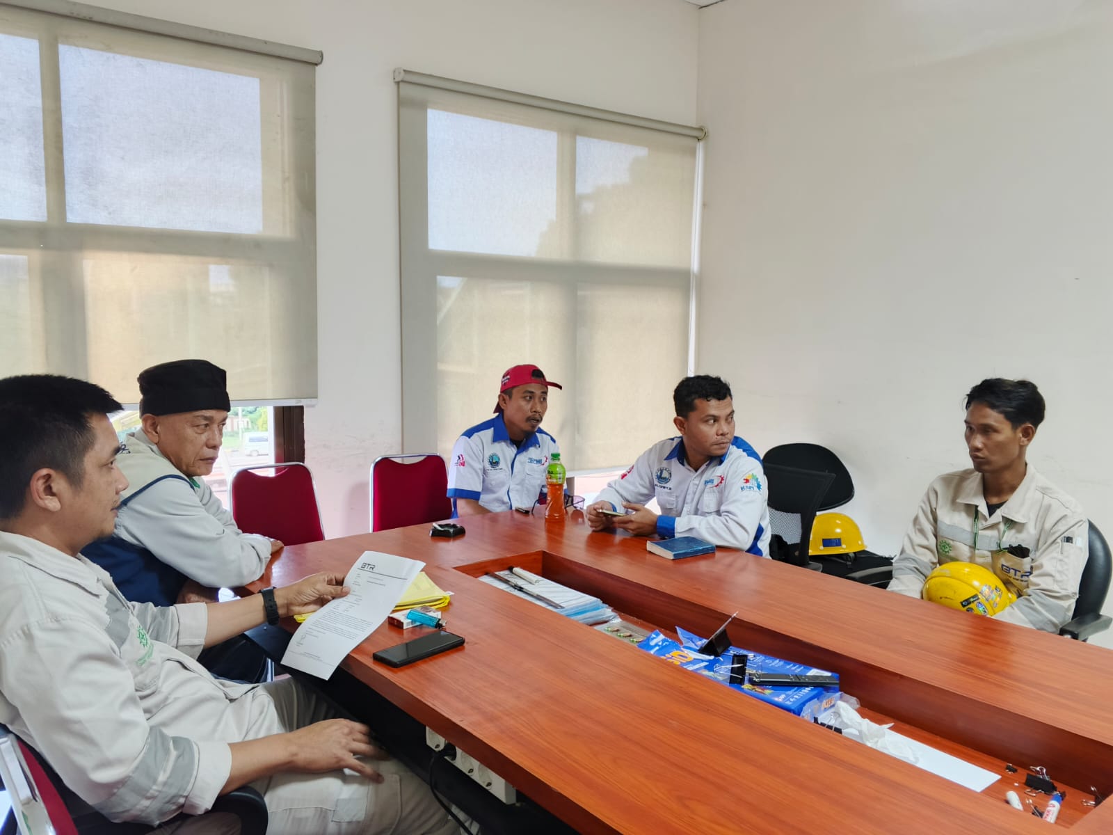 Pertemuan PC SPL FSPMI Morowali dengan PT Indonesia BTR New Energy Material, Perjuangkan Hak Anggota yang Terkena PHK