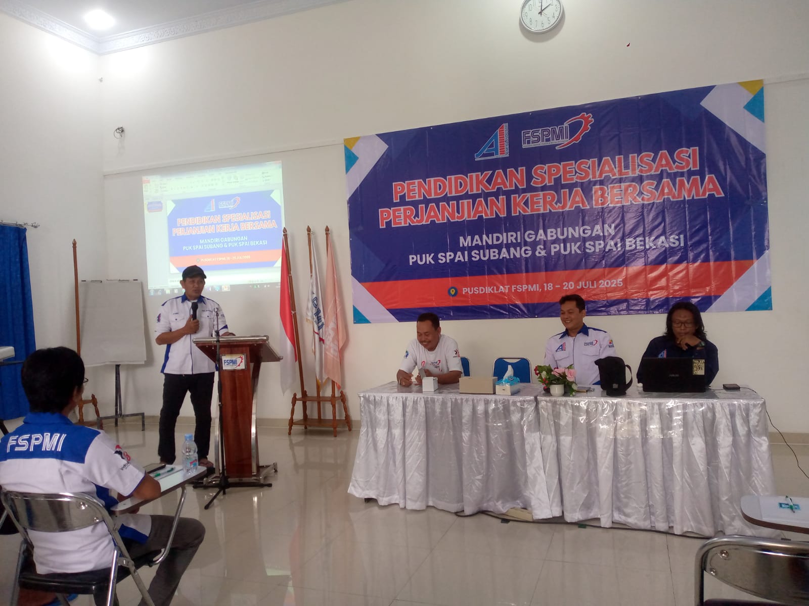 Guna Tingkatkan Kwalitas PKB, SPAI FSPMI Subang dan Bekasi Adakan Pendidikan Spesialisasi PKB