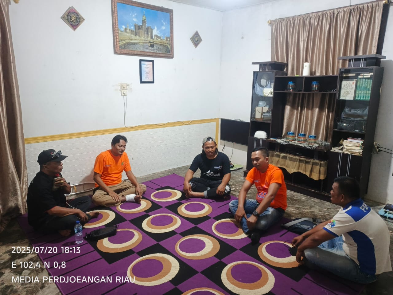 FSPMI Riau Kunjungi Sekretaris KC, Wujud Solidaritas Nyata