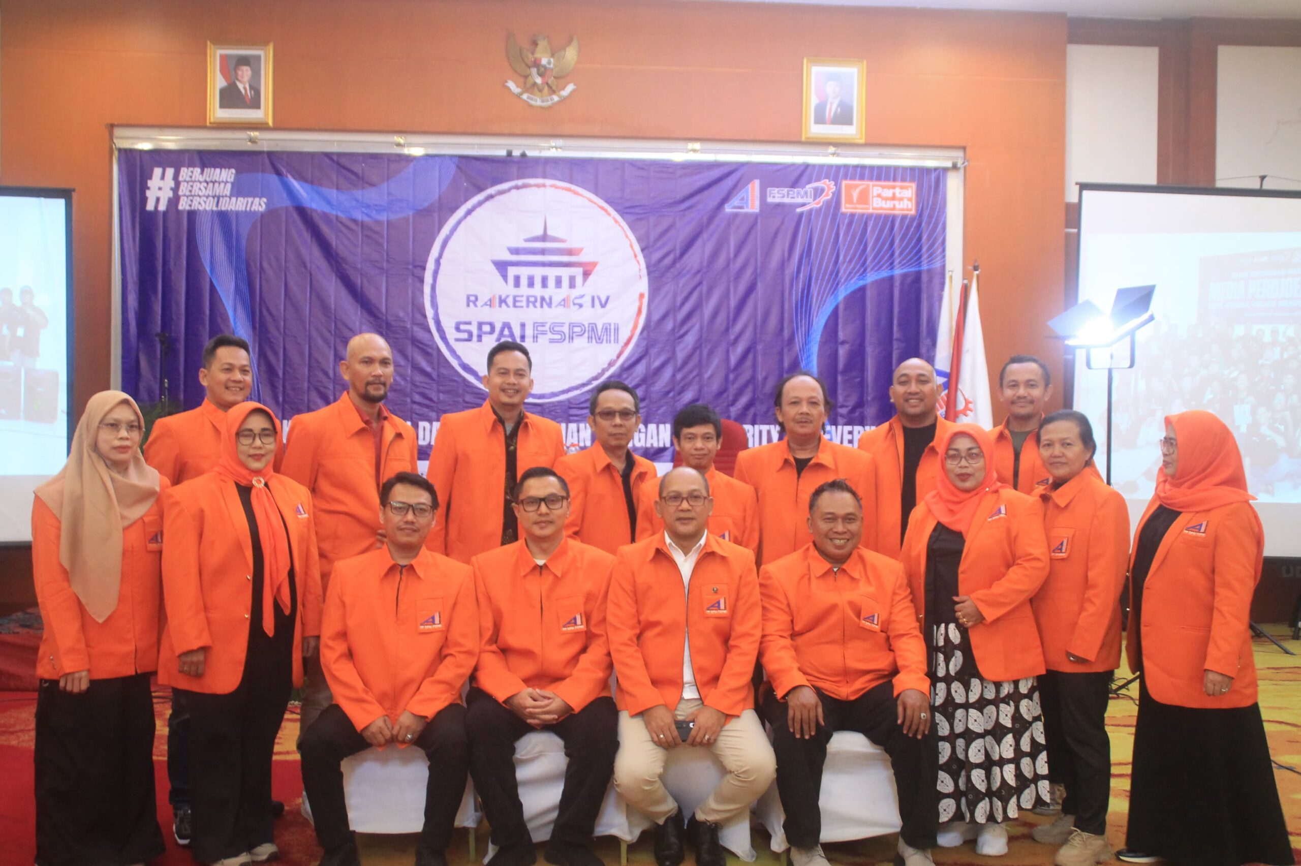 Hari Kedua Rakernas IV SPAI FSPMI Berjalan Dinamis, Fokus pada Evaluasi dan Laporan Kinerja