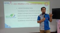 Pendidikan Dasar Batch Kedua, PUK SPAMK FSPMI PT SAMI TF Bekali Anggota dengan Materi Serikat dan Kedisiplinan