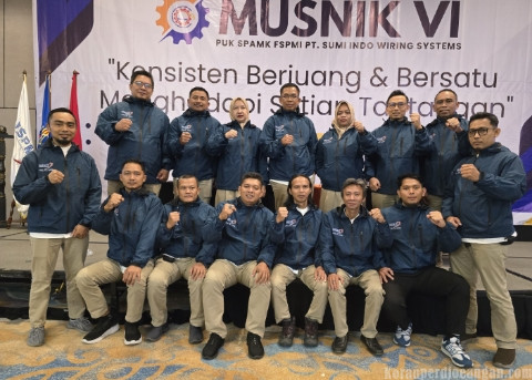 Ade Supyani Terpilih Kembali Menjadi Ketua Serikat Pekerja PT Sumi Indo Wiring Systems