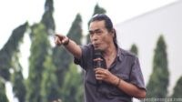 Pangkorda Garda Metal FSPMI Bekasi Turut Berorasi di Depan PT Yamaha Music Manufacturing Asia